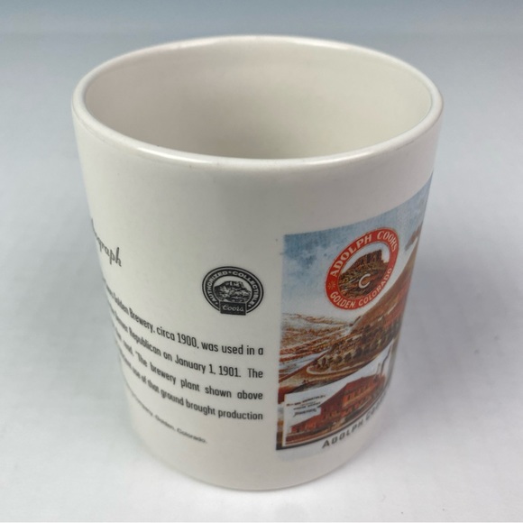 Vintage Adolph Coors Golden Brewery 8oz Coffee Mug Lithograph SMI Creations - Picture 4 of 6